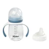 Biberon d'apprentissage 2 en 1 - 210ml Bleu