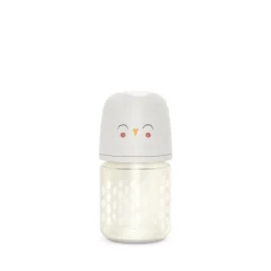 Biberon en verre avec tétine SX Pro 120 ml débit S Bonhomia