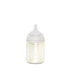 Biberon en verre avec tétine SX Pro 120 ml débit S Bonhomia