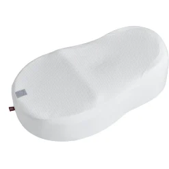Drap housse Cocoonababy® Fleur de coton Blanc