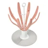 Egoutte-biberons pliable Flower Rose
