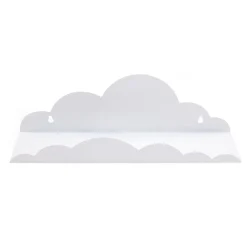 Etagère Murale Nuage - Métal - Blanc