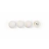 Evolu Set De 4 Pieds En Caoutchouc - Blanc