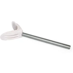 Fixation Y Pour Barriere De Porte - Blanc - 2 Pcs
