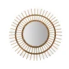 Miroir En Rotin - Aura - 90 Cm
