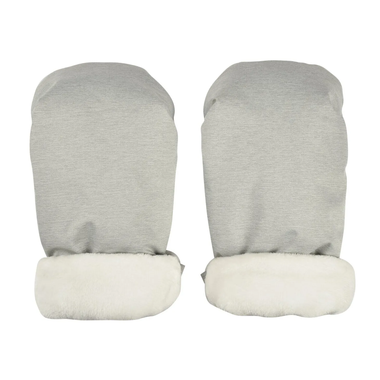 Moufles poussette Gris chiné