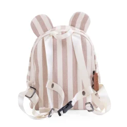 My First Bag Sac a dos Enfant - Rayures - Nude/Terracotta