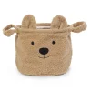 Panier De Rangement - 25x20x20 Cm - Teddy - Brun