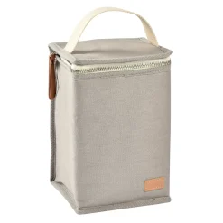 Pochette repas isotherme Gris perle