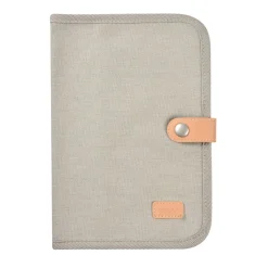 Protège carnet de santé Gris perle