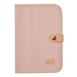 Protège carnet de santé Rose poudré