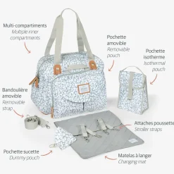 Sac à langer Genève Cherry blossom