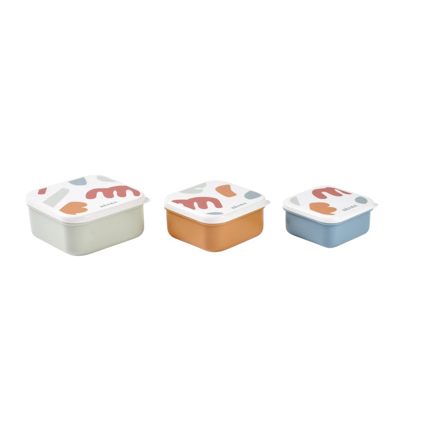 Set de 3 boîtes à gouter Playful