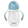 Tasse paille 300ml Bleu
