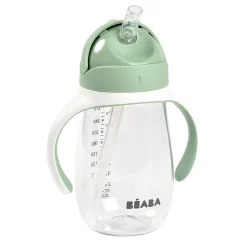 Tasse paille 300ml Vert sauge