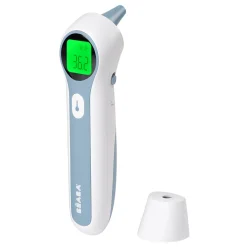Thermomètre infrarouge auriculaire et frontal Thermospeed Blanc / Bleu