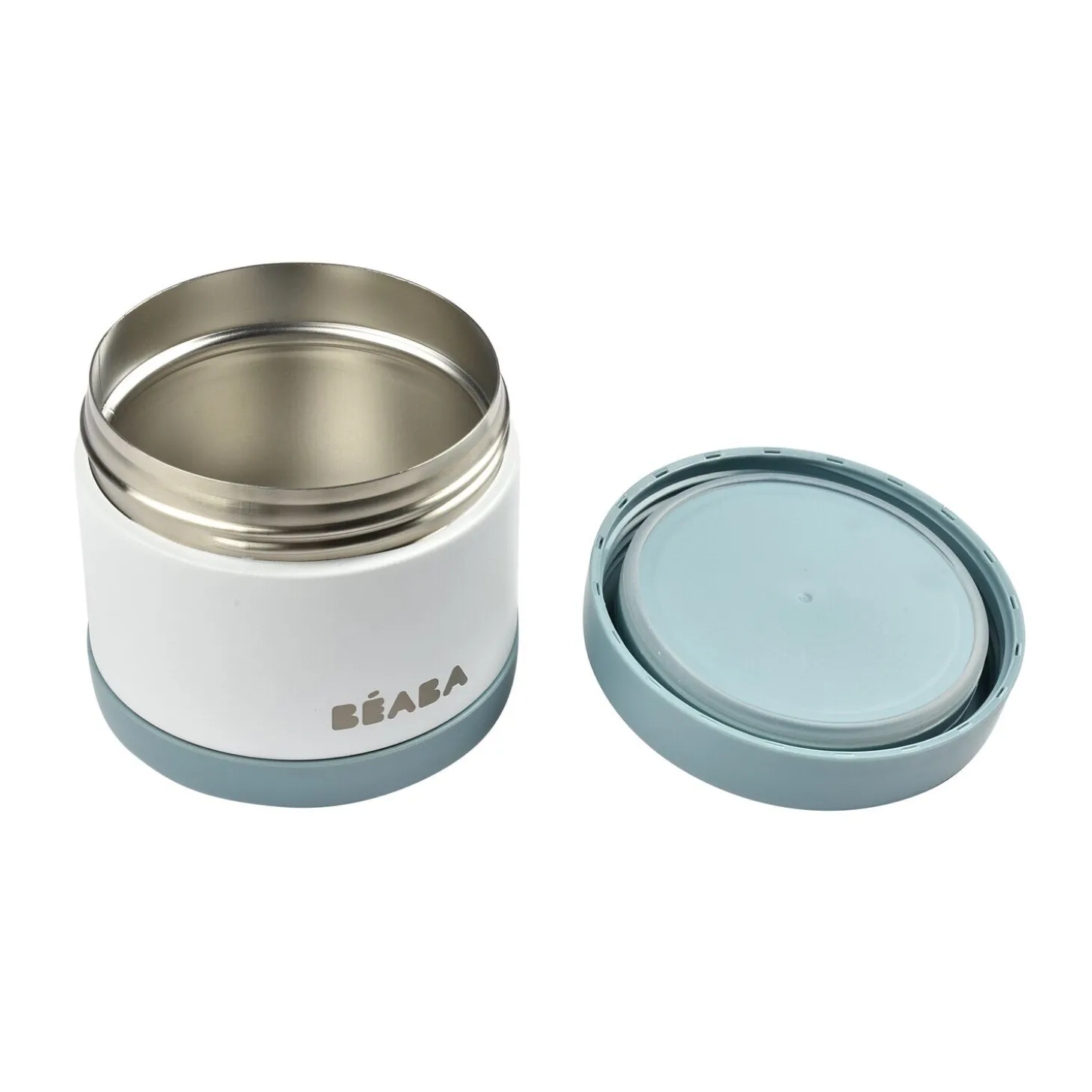 Thermo-portion inox 500ml Bleu